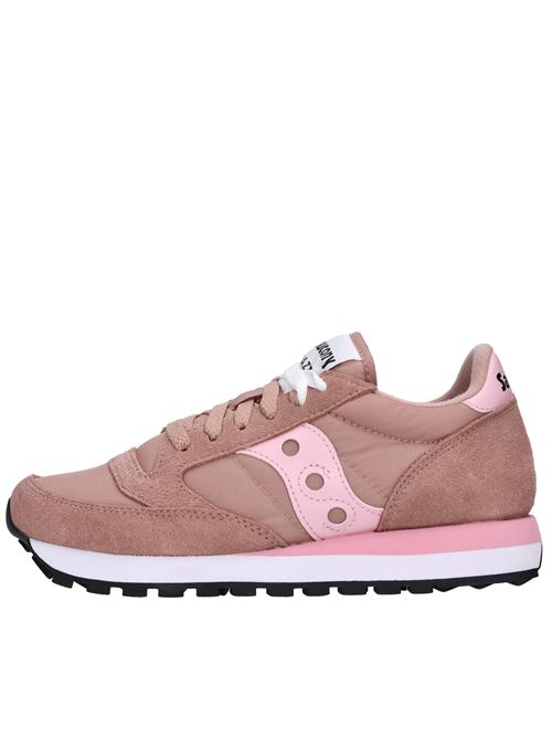 Sneakers modello JAZZ ORIGINAL in camoscio e tessuto SAUCONY | JAZZ ORIGINALMARRONE-ROSA